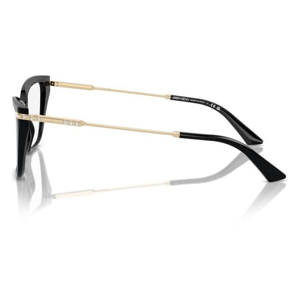 JIMMY CHOO JC3002B 5000 55 - METAL SHEET JIMMY CHOO Black Cateye - Image 3