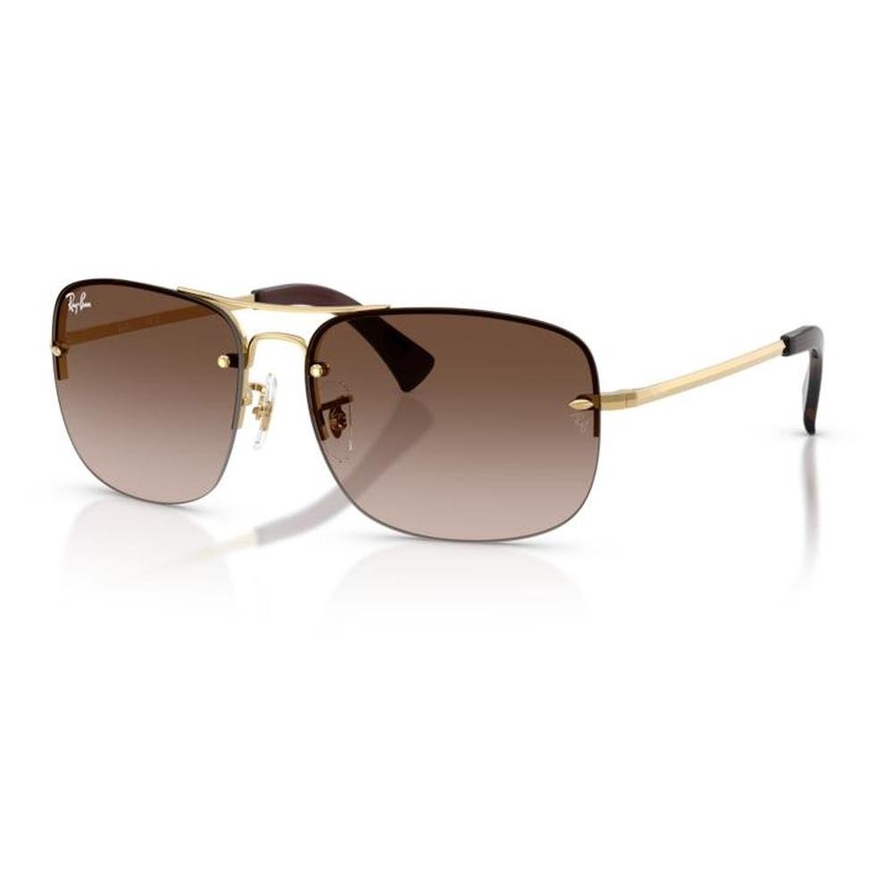 RAYBAN RB3761I 001/13 59 - 3 pcs Rayban Gold Square - Image 3