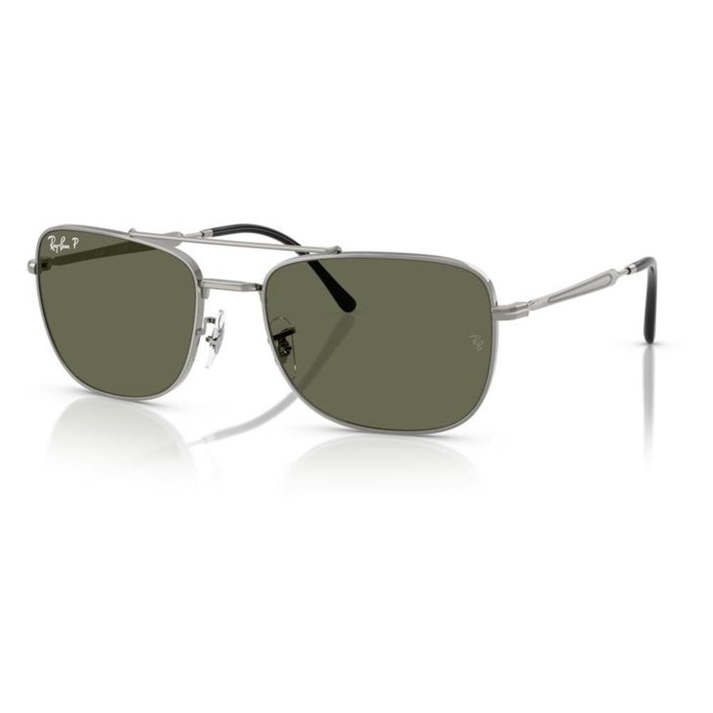 RAYBAN RB3755 004/58 59 - Metal full Rayban Gunmetal Square - Image 3