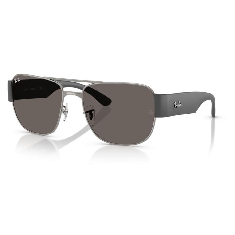 RAYBAN RB3756 004/B1 56 - METAL SHEET Rayban Gunmetal Square - Image 3