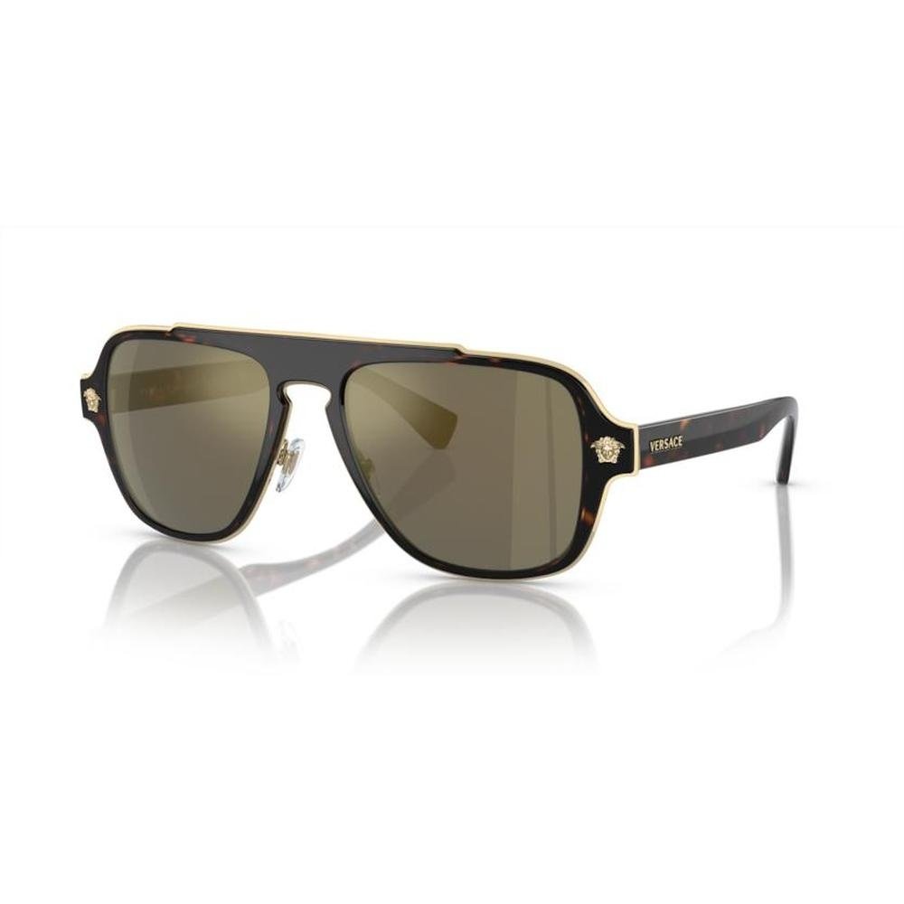 VERSACE VE2199 12524T 56 - Sheet full VERSACE Havana Aviator - Image 3