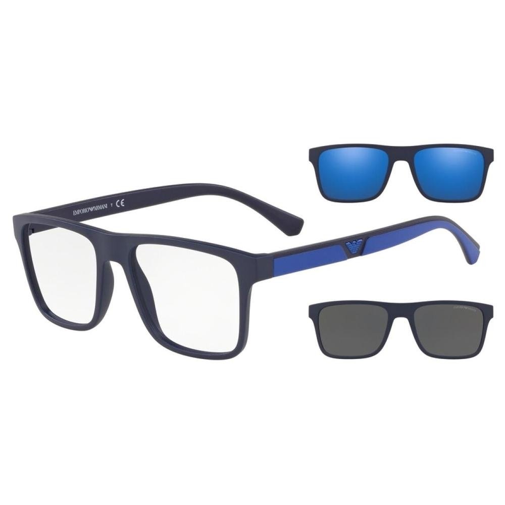 EMPORIO ARMANI EA4115 57591W 54 C/O - Sheet full EMPORIO ARMANI Blue Square - Image 3