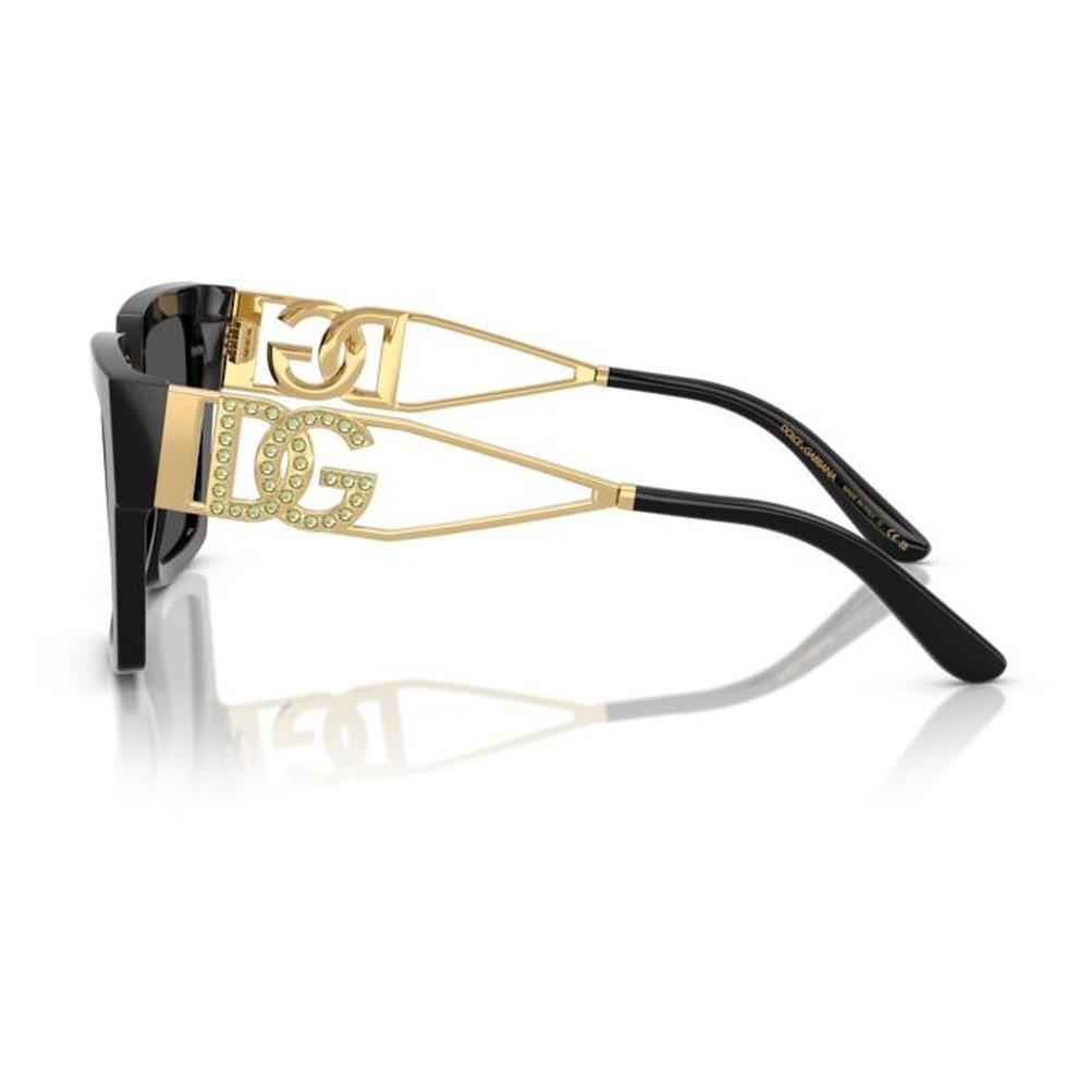 DOLCE & GABBANA DG4446B 335587 53 - METAL SHEET DOLCE&GABBANA Black gold Square - Image 3