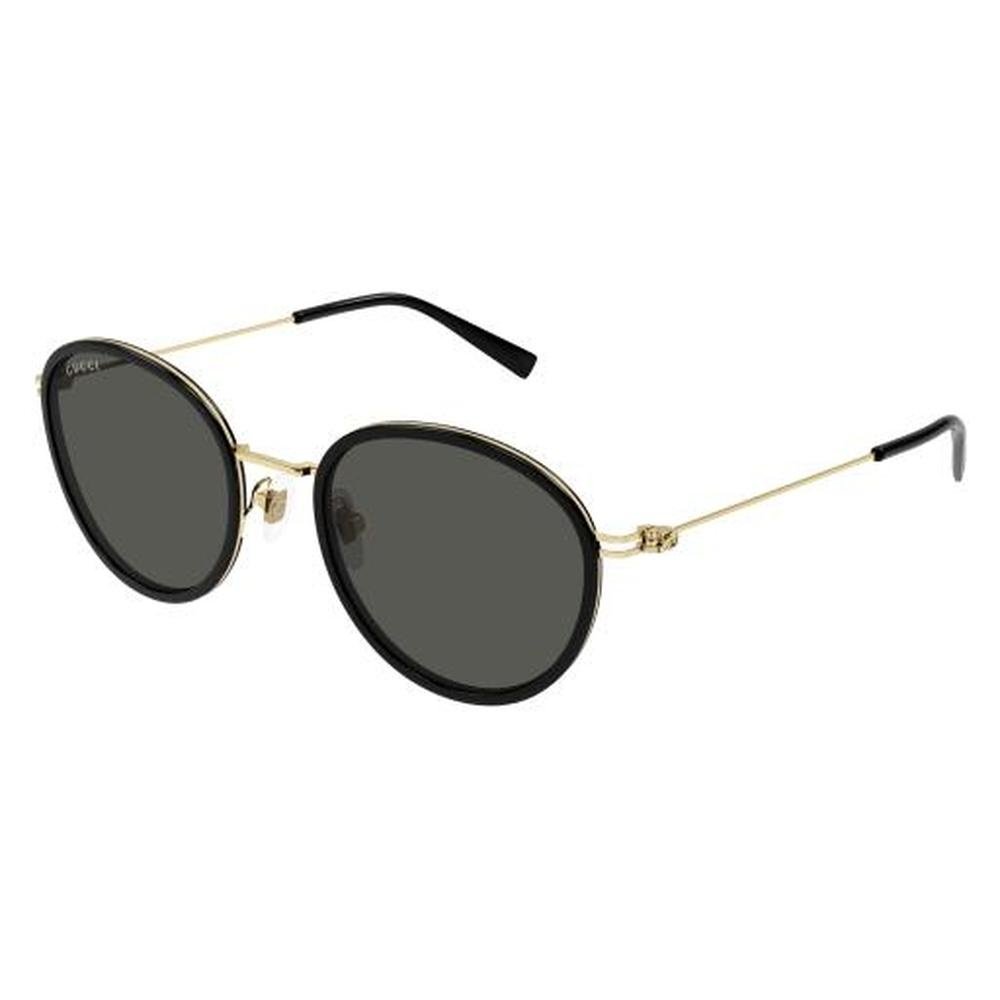 GUCCI GG1849S 001 51 - METAL SHEET Gucci Black gold Round - Image 3