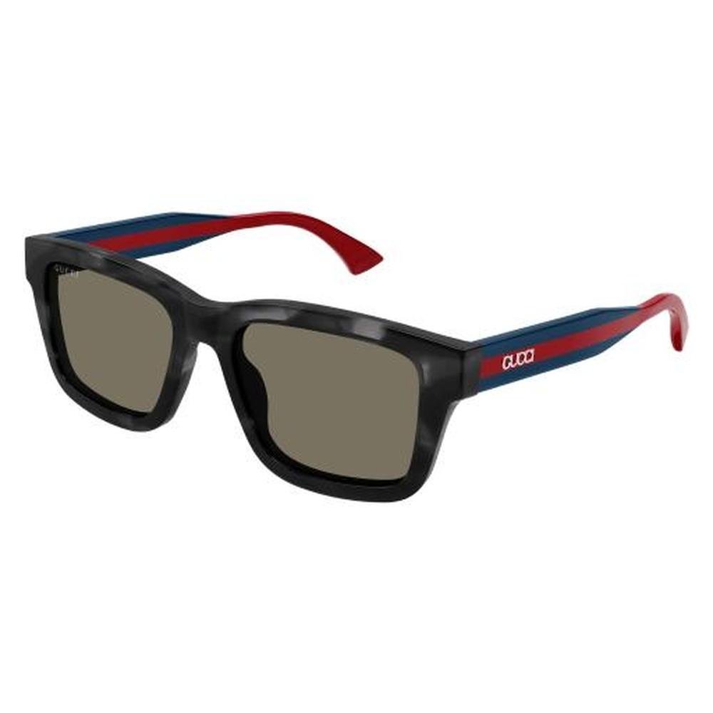 GUCCI GG1869S 004 53 - Sheet full Gucci Black red Square - Image 3