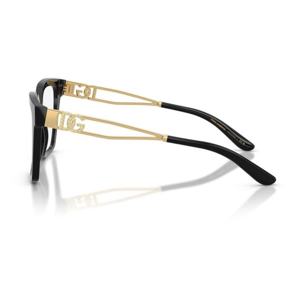 DOLCE & GABBANA DG3376B 3355 53 - METAL SHEET DOLCE&GABBANA Black Ladies - Image 3