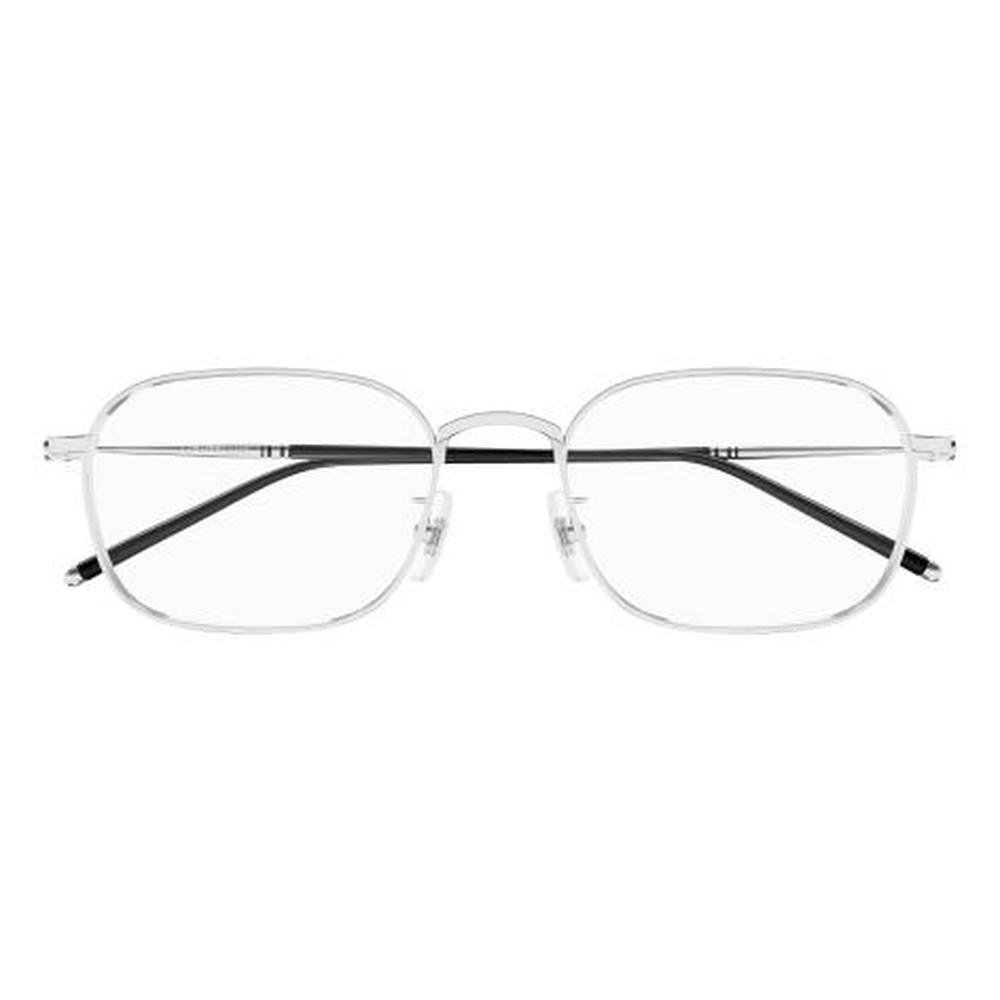 MONT BLANC MB0414OA 003 54 - Metal full MONT BLANC Silver Square - Image 3