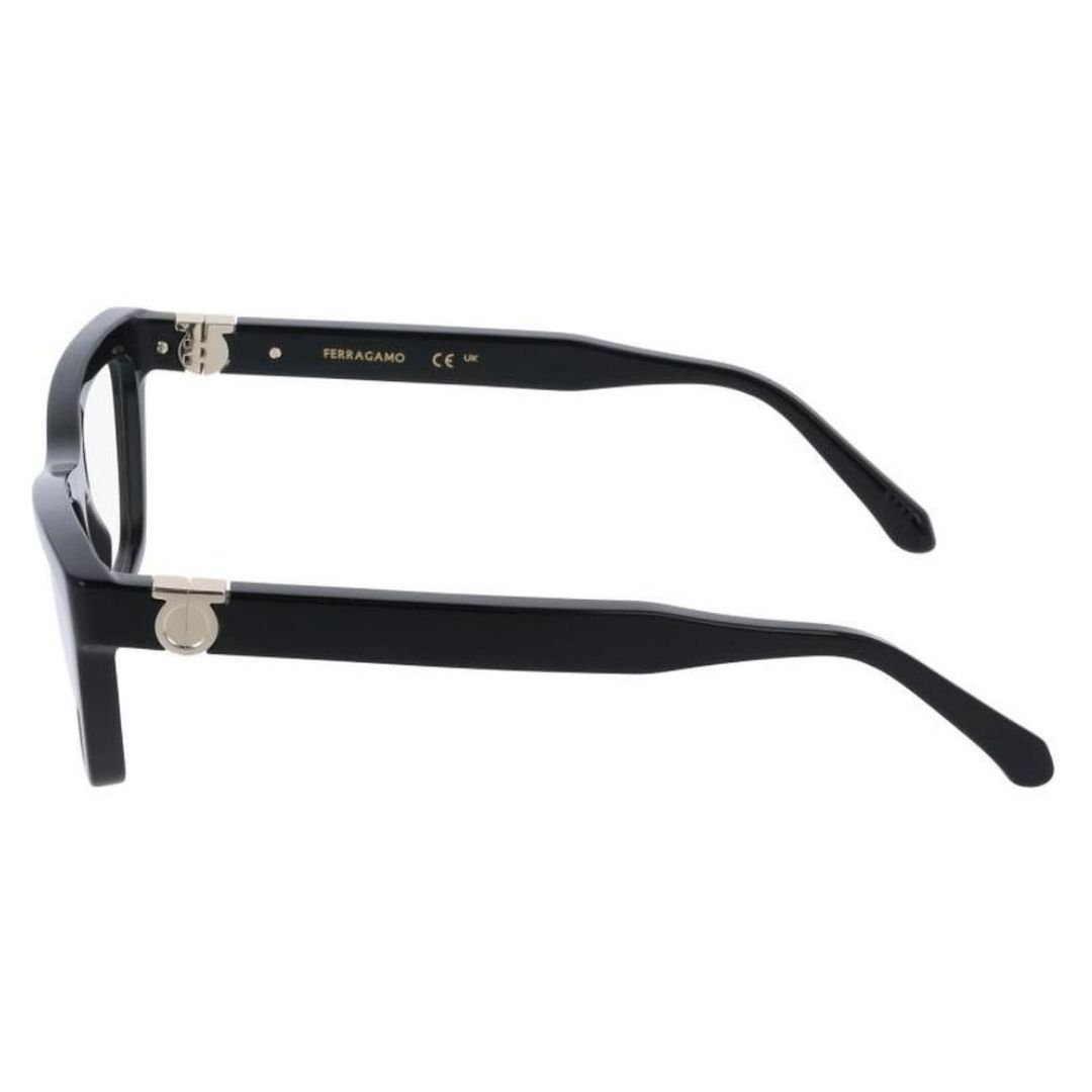 SALVATORE FERRAGAMO SF3021 001 54 - Sheet full SALVATORE FERRAGAMO Black Cateye - Image 3