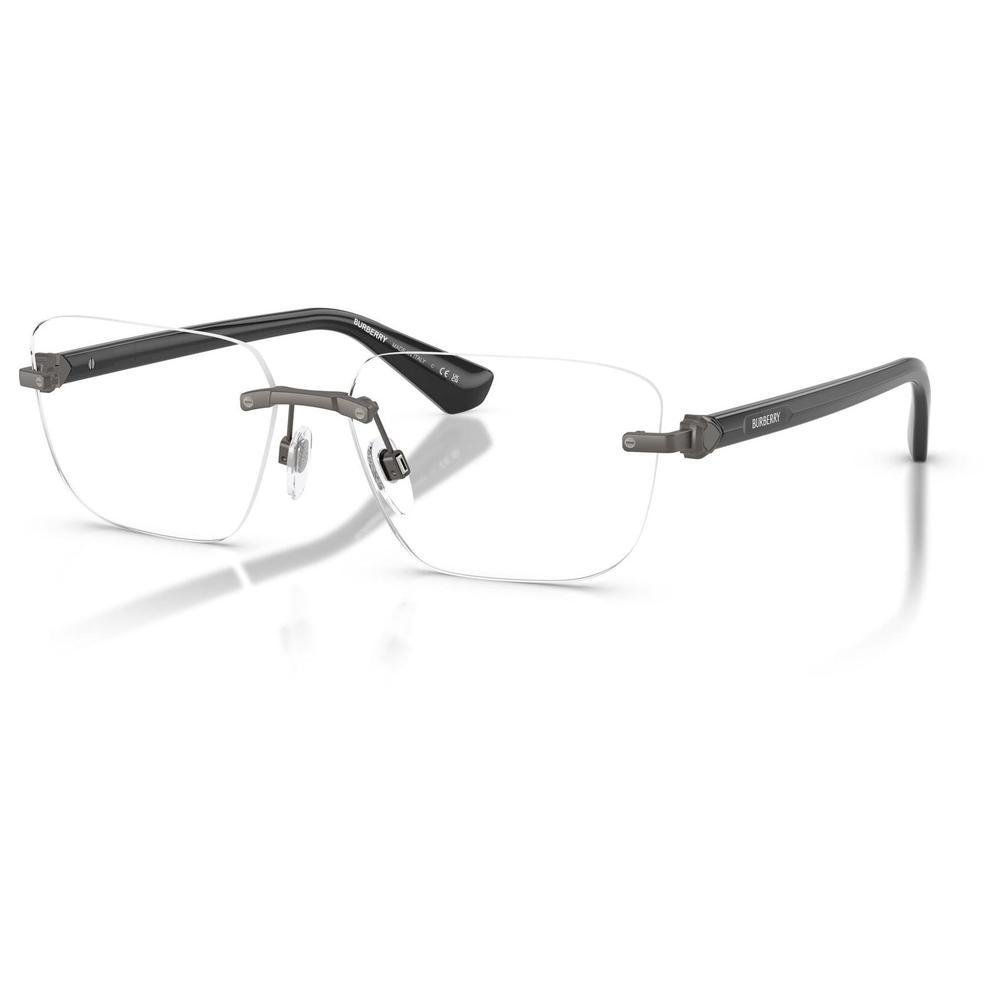BURBERRY BE 1392 1316 58 - 3 pcs BURBERRY Gunmetal Square - Image 2