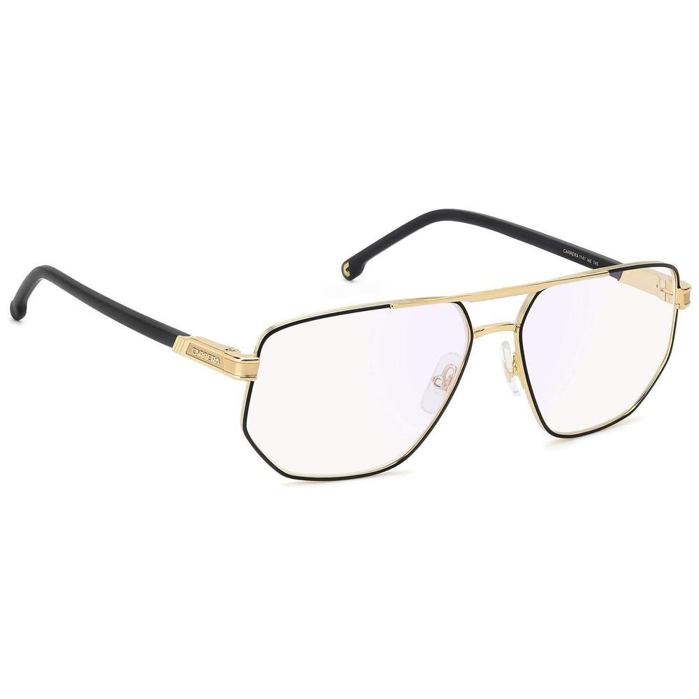 CARRERA 1141 I46 145 - Metal full CARRERA Black gold Square - Image 2