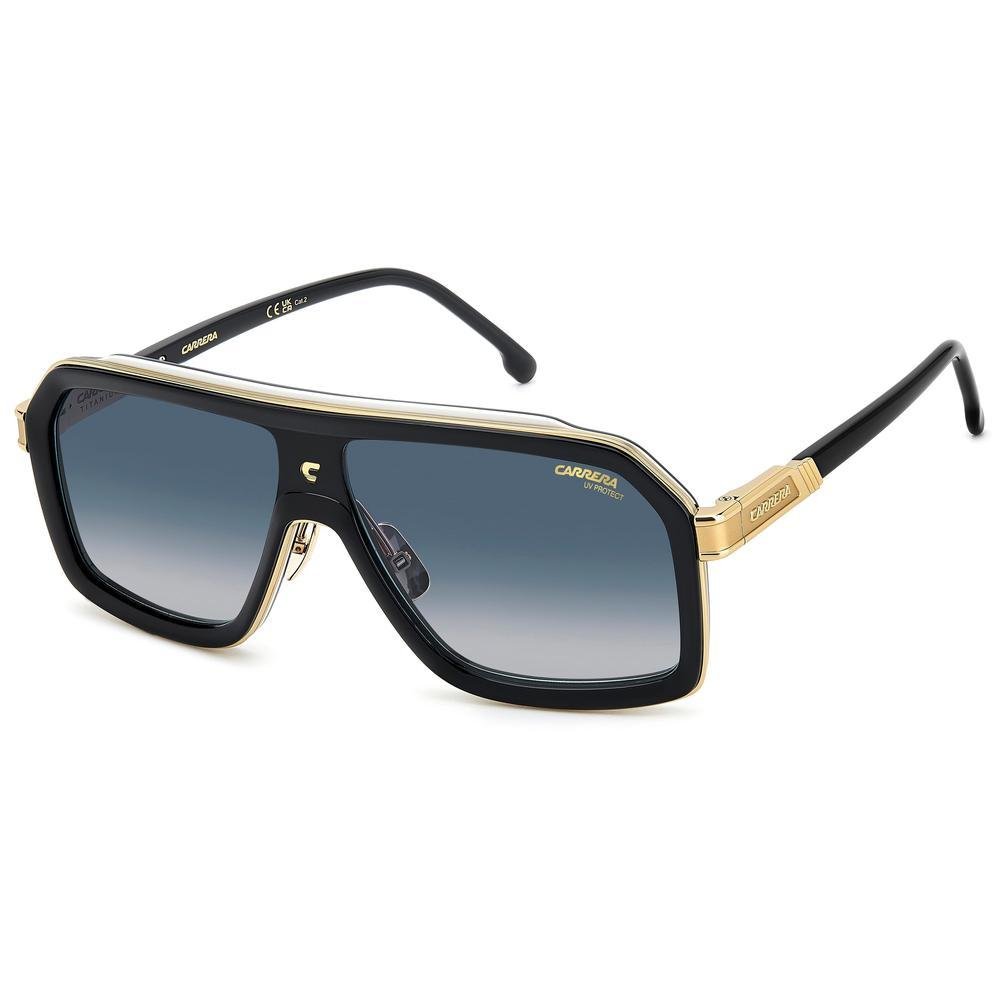 CARRERA CA 1053/S/TI 80S08 60 - METAL SHEET CARRERA Black gold Square - Image 3